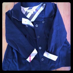 Burberry girl jacket 2-3T